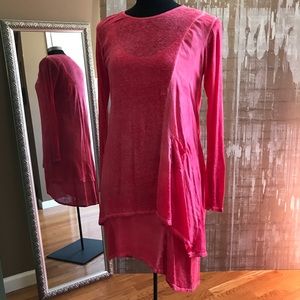 Pete & Greta 2 pc red dress